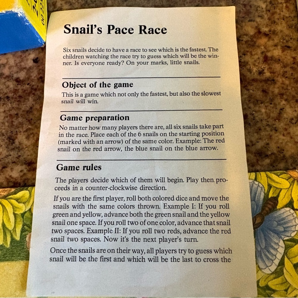 Vintage Ravensburger Snail's Pace Race Family Board Game - Multicolor - Picture 6 of 7
